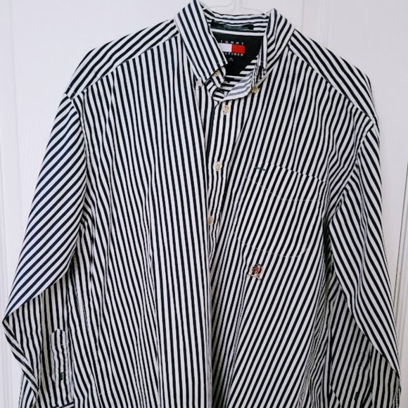 Tommy Hilfiger Long Sleeve Shirt Size Medium - Picture 3 of 3